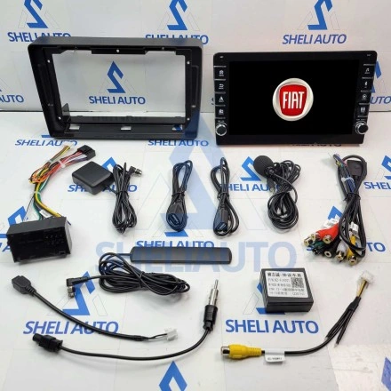 Штатная магнитола Sheli K3GT (4/32GB) с кнопками для Fiat Ducato 3 (2006-2022) Тип-A