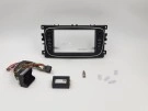 (КОМПЛЕКТ)(ЧЕРНАЯ) (3131) Рамка + провода Ford Focus (7*)