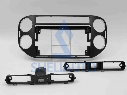 (КОМПЛЕКТ) (413+2840) (F1) (ЧЕРНАЯ) Volkswagen Tiguan 1 (2006-2016) / Gоlf Plus (2004-2014) (9*)