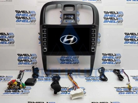 Штатная магнитола Sheli K2 (2/32GB) с кнопками для Hyundai Sonata EF (2001-2012)