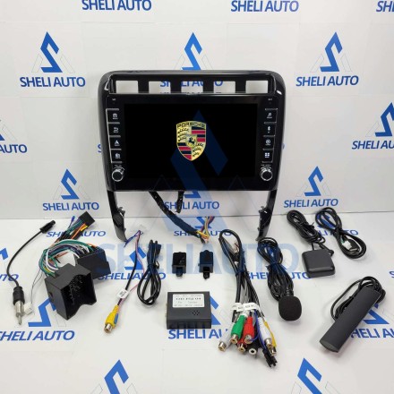 Штатная магнитола Sheli K2GT (2/32GB) с кнопками для Porsche Cayenne I 1 9PA (2002-2010)