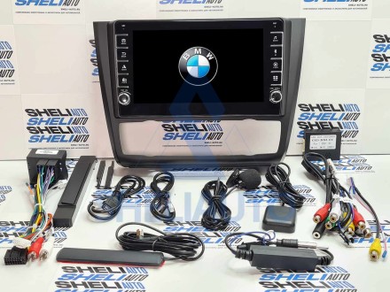 Штатная магнитола Sheli K6GT (6/128GB) с кнопками для BMW 1 E88/E82/E81/E87 (2004-2011) (F2)