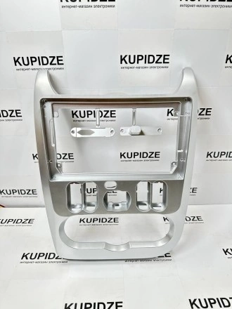 Рамка (СЕРАЯ) Lada Largus (2012-2021) / Renault logan / sandero (2009-2015) / Dacia duster (2010-2017) (9*)