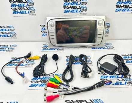 (M1)(Серая) Магнитола Ford Focus 2 (08-11)/ S-Max (08-11)/ Mondeo 4 (08-11)/ Galaxy 2 (06-11)/ C-Max (08-11) (7*) (LHX)