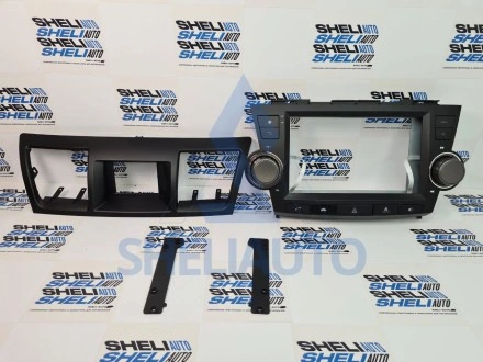 (F3)(КОМПЛЕКТ) (2325) Рамка + провода Toyota Highlander 2 (2007 - 2013) (9*)