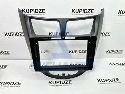 (КОМПЛЕКТ) (ЧЕРНАЯ МАТОВАЯ) (1117+993) Hyundai Solaris 1 (2010-2016) (9*)