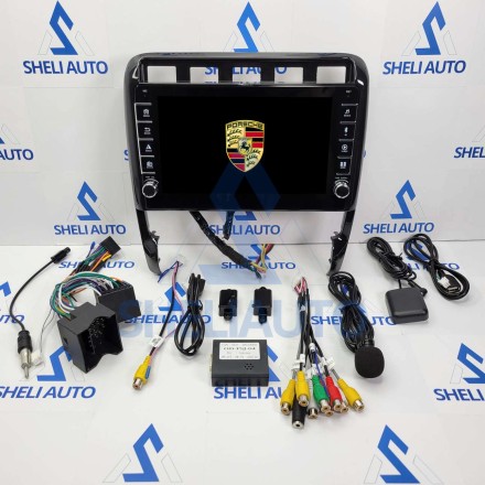 Штатная магнитола Sheli K1 (1/32GB) с кнопками для Porsche Cayenne I 1 9PA (2002-2010)