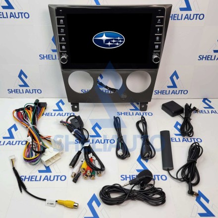 Штатная магнитола Sheli K6GT (6/128GB) с кнопками для Subaru Impreza GD GG (2002-2007)