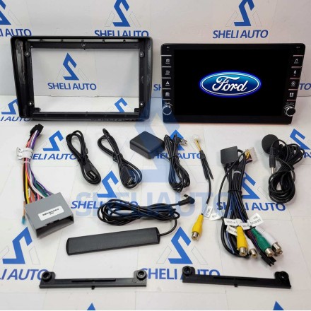 Штатная магнитола Sheli K4GT (4/64GB) с кнопками для Ford Escape I (2000-2007)