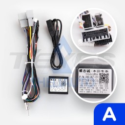 (A)(КОМПЛЕКТ) Рамка + провода Honda Accord 10 CV X (2017-2021)(9*)