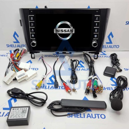 Штатная магнитола Sheli K3GT (4/32GB) с кнопками для Nissan X-Trail 3 T32 (2013-2023) (F3) Тип A/B