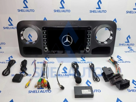 Штатная магнитола Sheli A4GT (4/64GB) для Mercedes-Benz Sprinter (2018-2022)