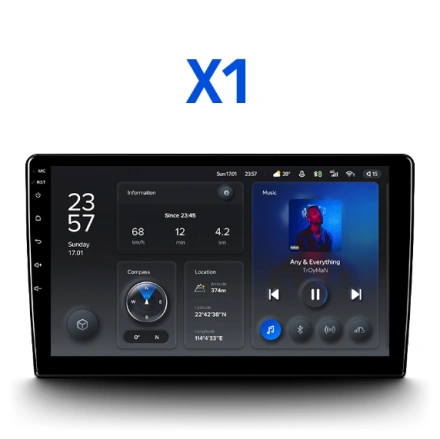 (X1-4G) Магнитола Teyes X1 (2/32 GB) + WiFi + 4G (для 9* рамок)