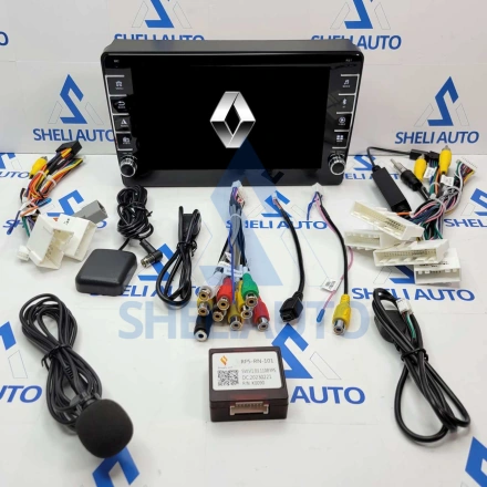 Штатная магнитола Sheli K1 (1/32GB) с кнопками для Renault Duster (2015-2021) (F1)