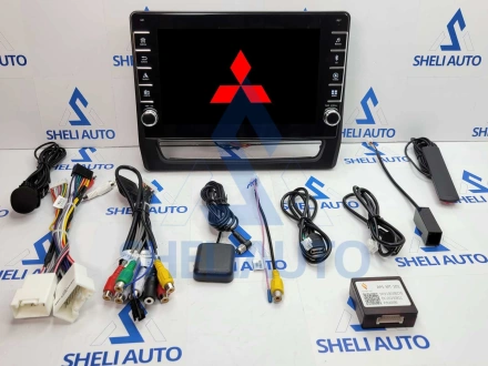 Штатная магнитола Sheli K6GT (6/128GB) с кнопками для Mitsubishi ASX 1 (2016-2022) (ПРАВЫЙ РУЛЬ) Тип-A