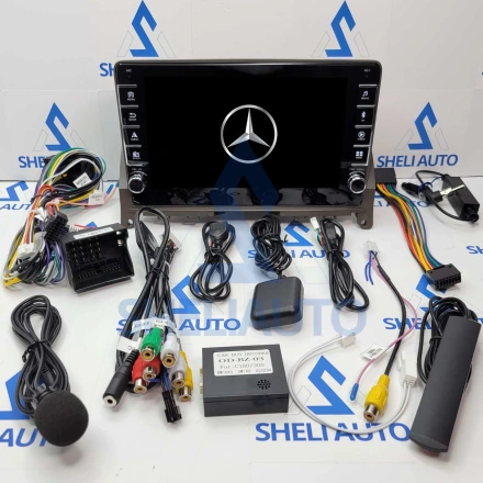 Штатная магнитола Sheli K2GT (2/32GB) с кнопками для Mercedes C Class 3 W204 S204 (2006-2011)