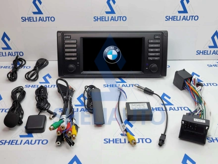 Штатная магнитола Sheli M4GT (4/64GB) для BMW IV (E39) (1995-2003)