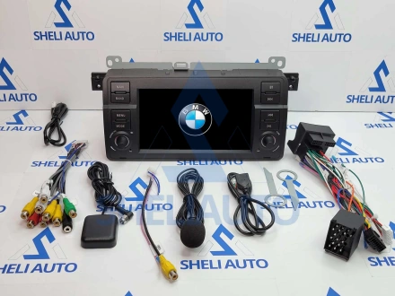 Штатная магнитола Sheli M2 (2/32GB) для BMW IV (E46) (1998-2007)