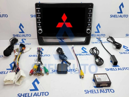 Штатная магнитола Sheli K1 (1/32GB) с кнопками для Mitsubishi ASX 1 (2016-2022) (ПРАВЫЙ РУЛЬ) Тип-A