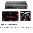 (НЗ) (MMI 2G+/NO MMI) Apple CarPlay Android Auto для Audi A4 A5 S4 S5 Q5 (2010-2015)