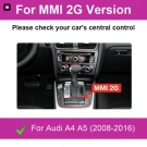 (НЗ) (MMI 2G)  Apple CarPlay Android Auto для Audi A4 A5 S4 S5 Q5 (2008-2016)