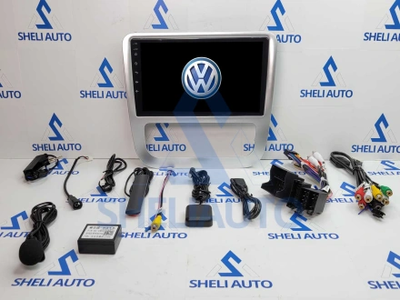 Штатная магнитола Sheli S3GT (4/32GB) для Volkswagen Scirocco 3 Mk3 (2008-2014) (F3) (серая)