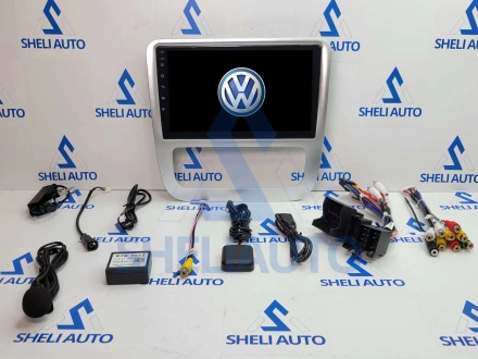 Штатная магнитола Sheli S1 (1/32GB) для Volkswagen Scirocco 3 Mk3 (2008-2014) (F3) (серая)