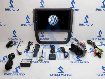 Штатная магнитола Sheli A6GT (6/128GB) для Volkswagen Scirocco 3 Mk3 (2008-2014) (F1) (черная)