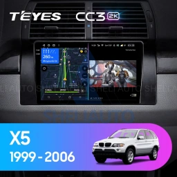 Штатная магнитола Teyes CC3 (4/32GB) для BMW X5 E53 (1999-2006)