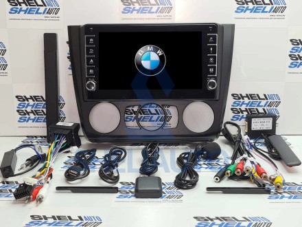 Штатная магнитола Sheli K4GT (4/64GB) с кнопками для BMW 1 E88/E82/E81/E87 (2004-2011) (F1)