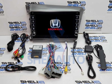 Штатная магнитола Sheli K6GT (6/128GB) с кнопками для Honda Civic 9 (2011-2015)