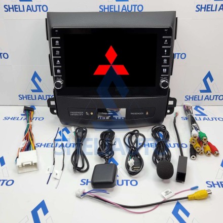 Штатная магнитола Sheli K2 (2/32GB) с кнопками для Mitsubishi Outlander 2 XL (2005-2013)