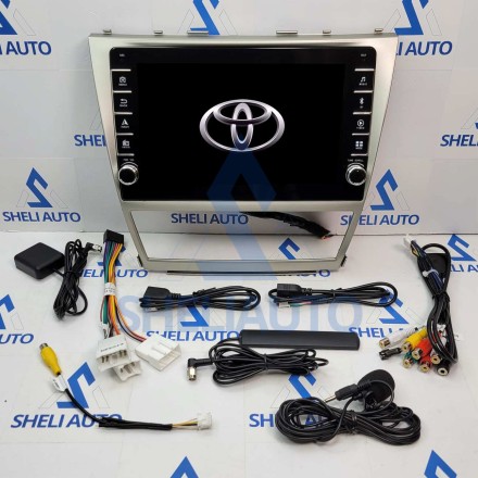 Штатная магнитола Sheli K4GT (4/64GB) с кнопками для Toyota Camry 6 XV 40/50 (2006-2011)