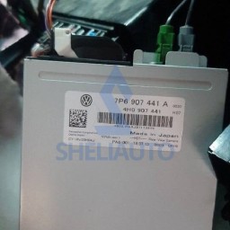 (КОМПЛЕКТ) (2839+2840) (F2) (ЧЕРНАЯ) Volkswagen Tiguan 1 (2006-2016) / Gоlf Plus (2004-2014) (9*)