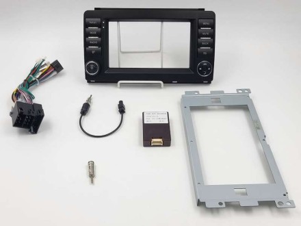 (КОМПЛЕКТ) (3149) Рамка + провода Mercedes Benz Smart (2005-2010)(7*)