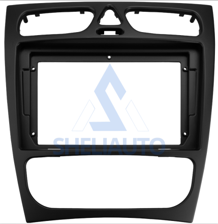 (ЧЕРНАЯ)(v1.0)(КОМПЛЕКТ)(529+1116)  Mercedes Benz C Class S203 CL203 W203 (2000 - 2004) (9*) (CAN- SIMPLE-SOFT)