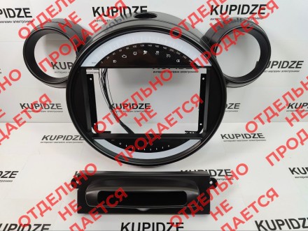 (КОМПЛЕКТ) (1666) Рамка + провода BMW Mini Countryman (2010-2016) (9*)