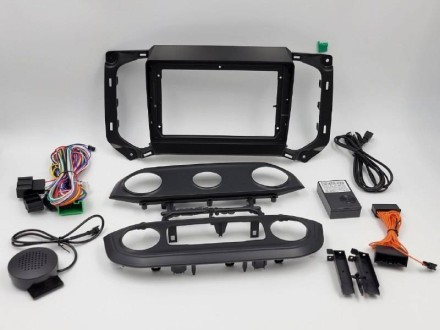 (КОМПЛЕКТ) (3123) Рамка Chevrolet TrailBlazer Colorado For Isuzu D-MAX Dmax MU-X Mux (2017-2019) (9*)