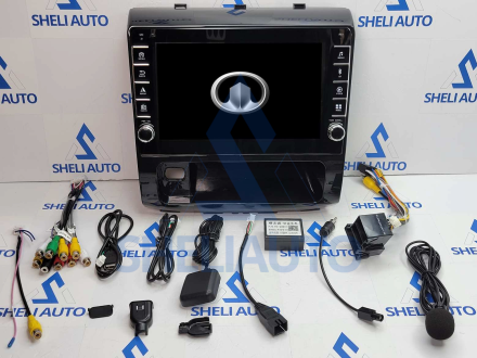 Штатная магнитола Sheli K1 (1/32GB) с кнопками для Great Wall Hover H9/Haval H9 (2014-2020)