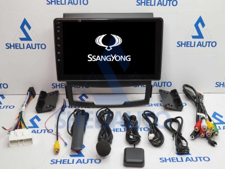 Штатная магнитола Sheli S3GT (4/32GB) для SsangYong Korando 3 (2010-2013)