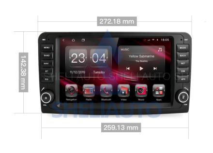 (M4GT) Магнитола Mercedes Benz W164 ML350 GL X164 GL320 (2005-2012) (9*)