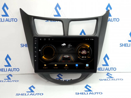 Штатная магнитола Sheli A2 (2/32GB) для Hyndai Solaris (2010-2016)