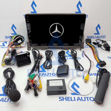 Штатная магнитола Sheli A4GT (4/64GB) для Mercedes C Class 3 W204 S204 (2006-2011)