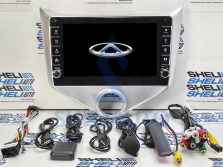 Штатная магнитола Sheli K4GT (4/64GB) с кнопками для Chery Fulwin 2 Very A13 (2013-2016)