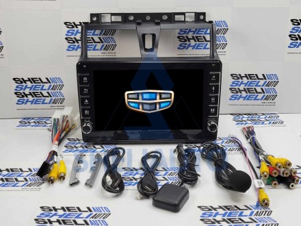 Штатная магнитола Sheli K2 (2/32GB) с кнопками для Geely Emgrand EC7 1 (2016-2018)