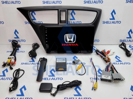 Штатная магнитола Sheli A6GT (6/128GB) для Honda Civic 9 FK FB (2012-2017)