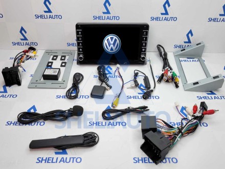 Штатная магнитола Sheli K6GT (6/128GB) с кнопками для Volkswagen Multivan T5 (2003-2015)