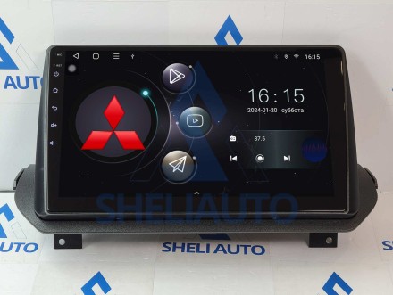 Штатная магнитола Sheli A6GT (6/128GB) для Mitsubishi Outlander GN0W (2021-2023)