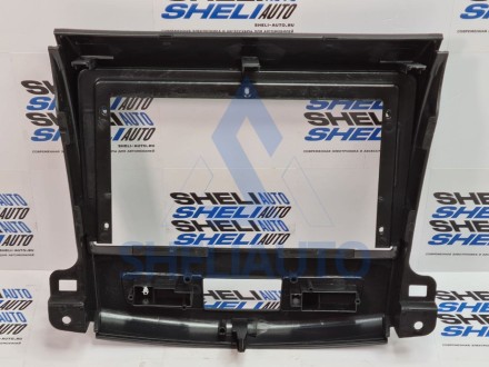 Рамка (ТЕКСТУРНАЯ) Mitsubishi Outlander 2 XL (2005-2013) / Citroen C-Crosser 1 (2007-2013) / Peugeot 4007 (2007-2012) (9*)