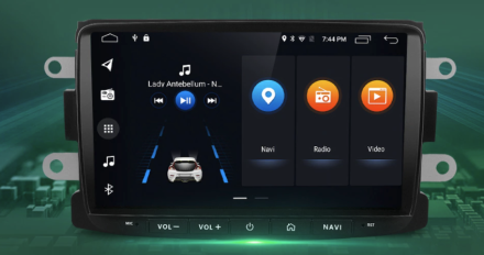 (M1) Магнитола Renault Dacia/Sandero/Duster/Captur/Logan/904